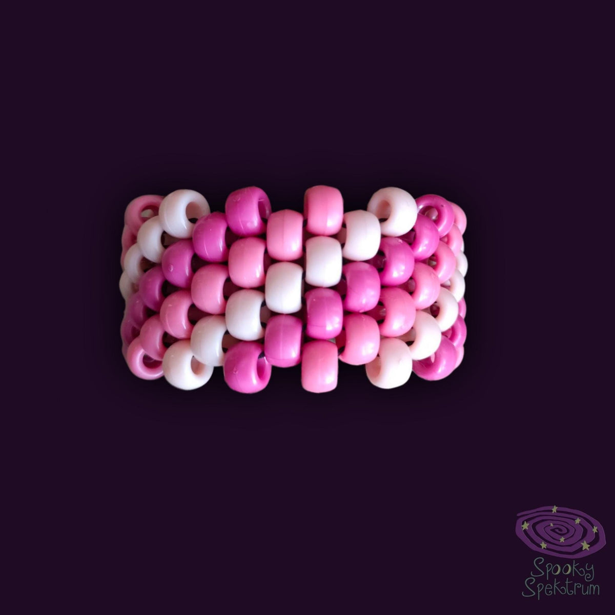 Swirl Kandi Cuffs