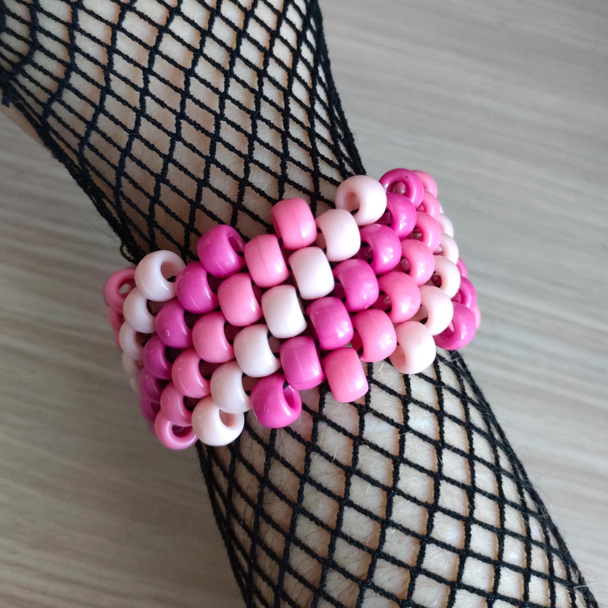 Swirl Kandi Cuffs