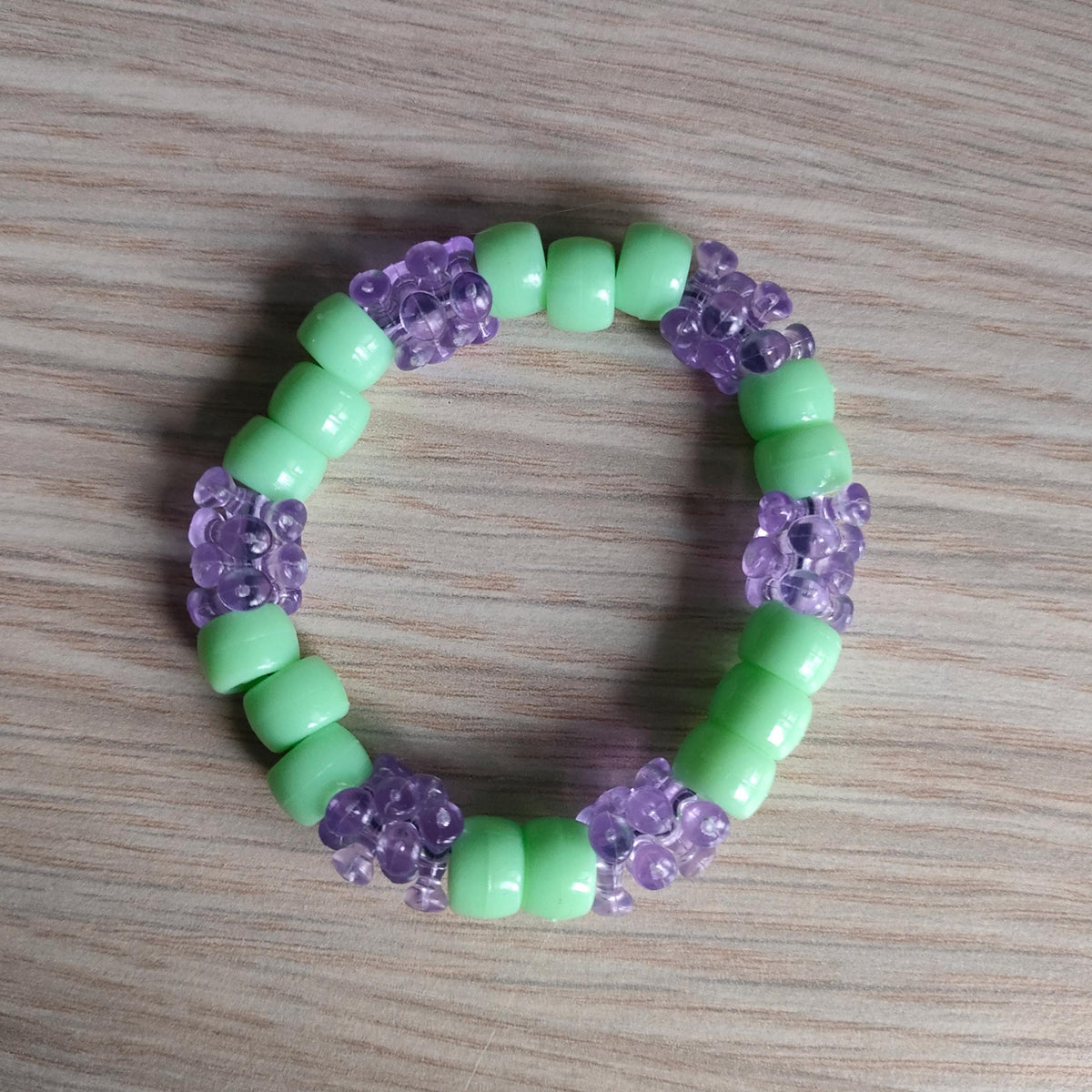 Kandi Bracelet Bundle - Pastel Nature