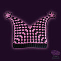 The Jester Hat - Pink and Black