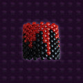 Bleeding Glitter Kandi Cuff