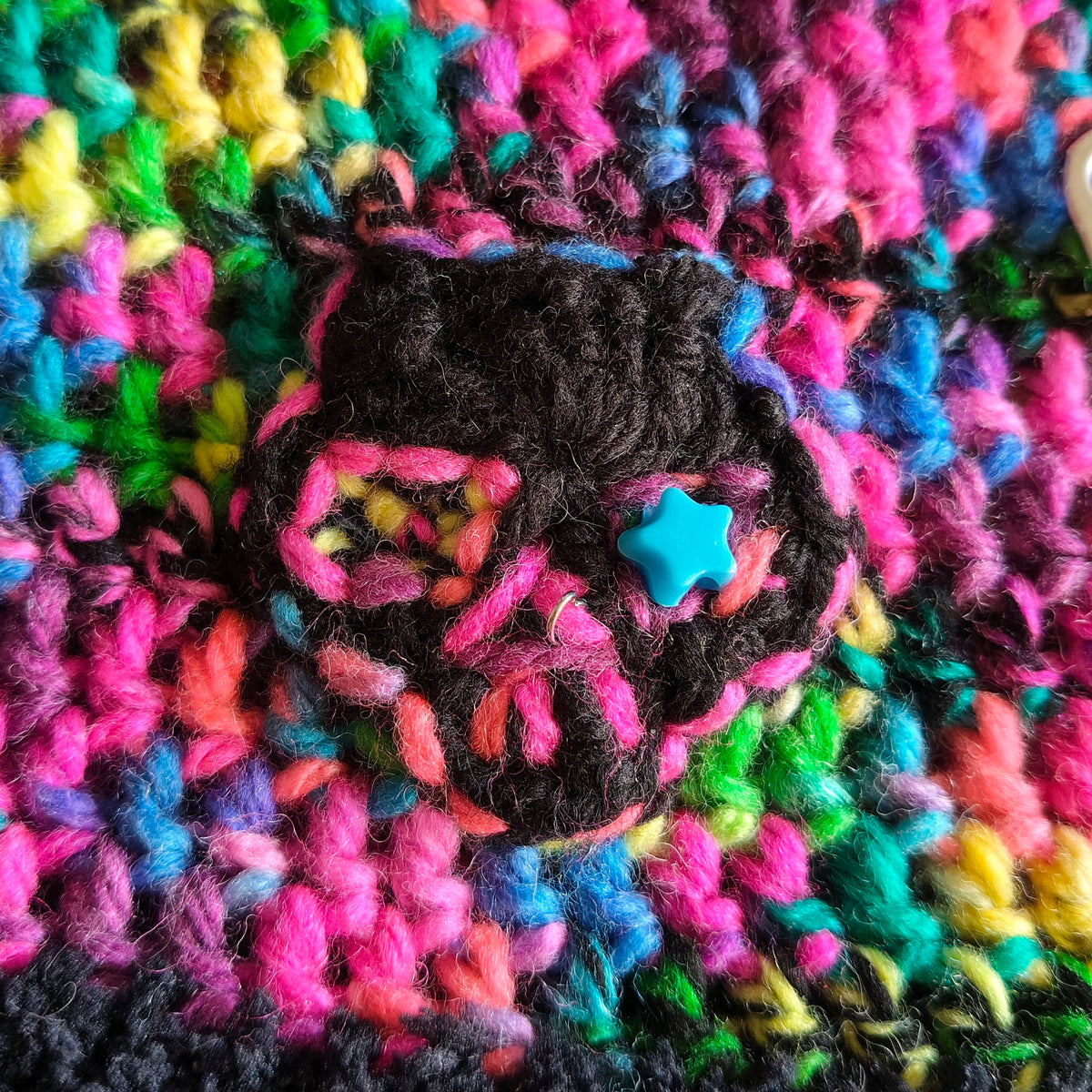 Scene Kitty Crochet Hat