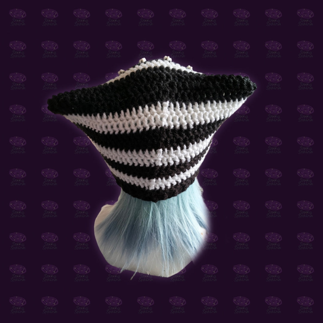 Skelly Kitty Crochet Hat